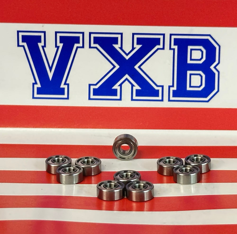 10-Pack 4x10x4mm Stainless Steel Shielded Miniature Bearing - fast shipping 🇺🇸