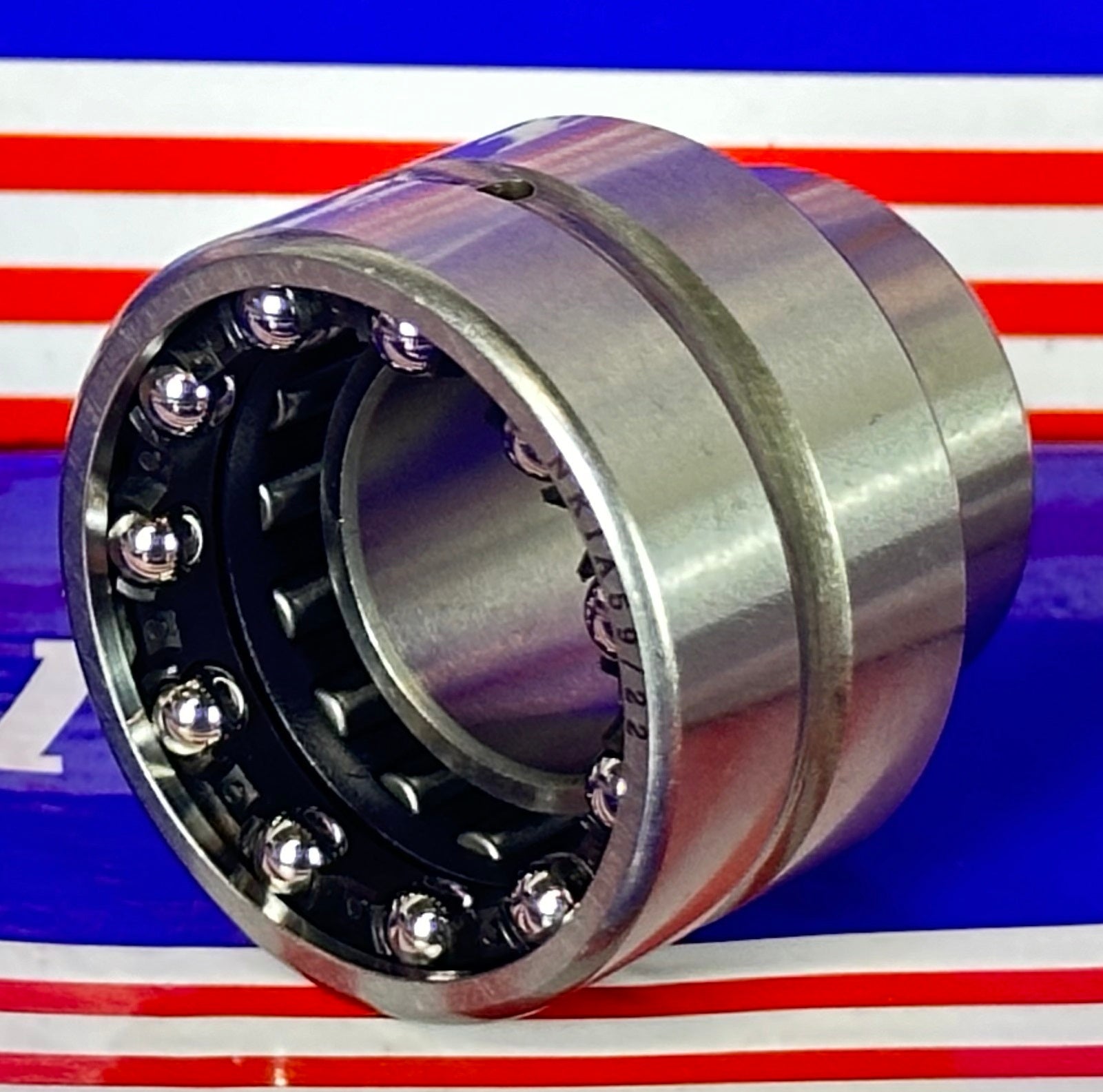 NKIA59/22 Combined Needle & Ball Bearing 22x39x23mm - Machined Type - fast shipping 🇺🇸