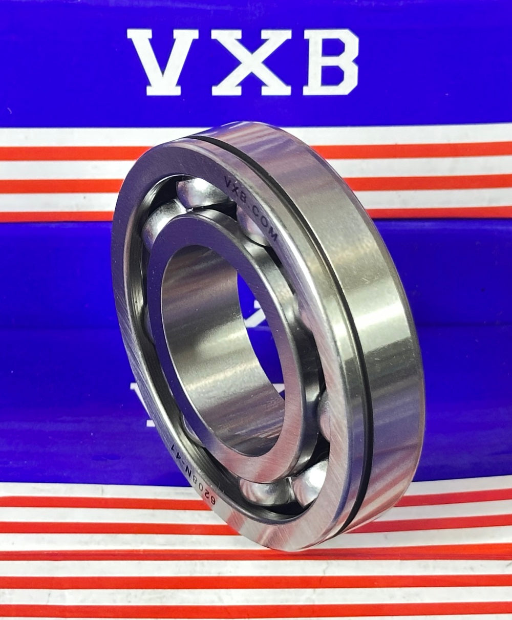 6208N 40x80x18 Deep Groove Ball Bearing - Snap Ring Groove - fast shipping 🇺🇸
