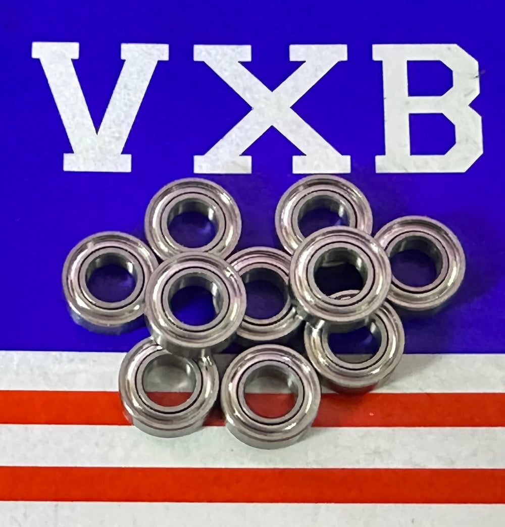 10-Pack 5x11x4 Stainless Steel Shielded ABEC-5 Miniature Bearings - fast shipping 🇺🇸