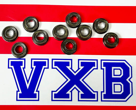 10-Pack Flanged Sealed Bearings 5x10x4 Miniature - fast shipping 🇺🇸