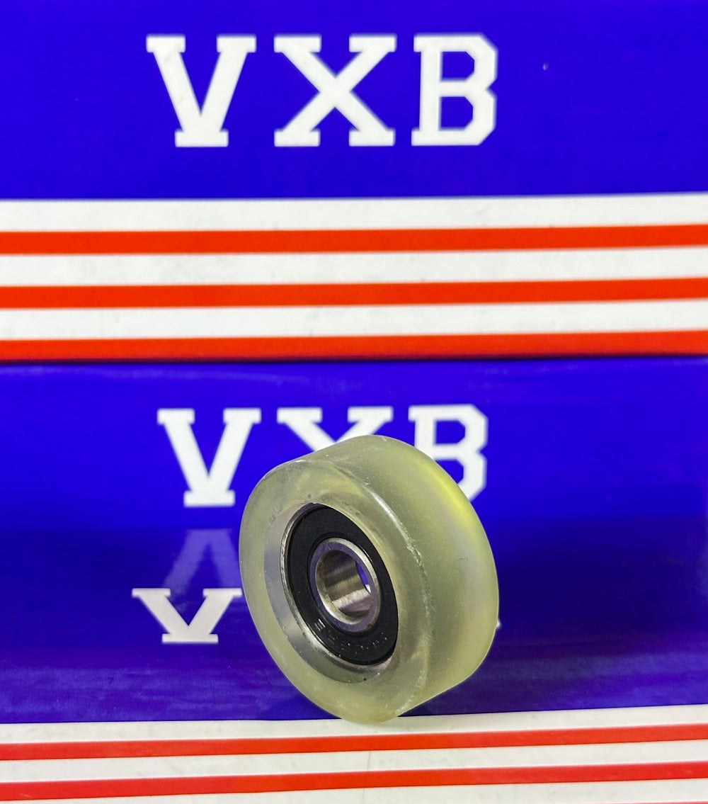 PU8x32x12-2RS PU Covered Bearing 8x32x12mm - Sealed - Miniature - fast shipping 🇺🇸