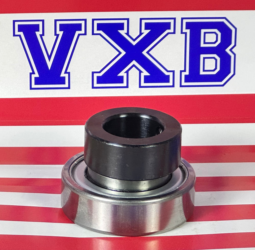 CSA204 20mm Bore Cylindrical Insert Bearing w/Locking Collar - fast shipping 🇺🇸