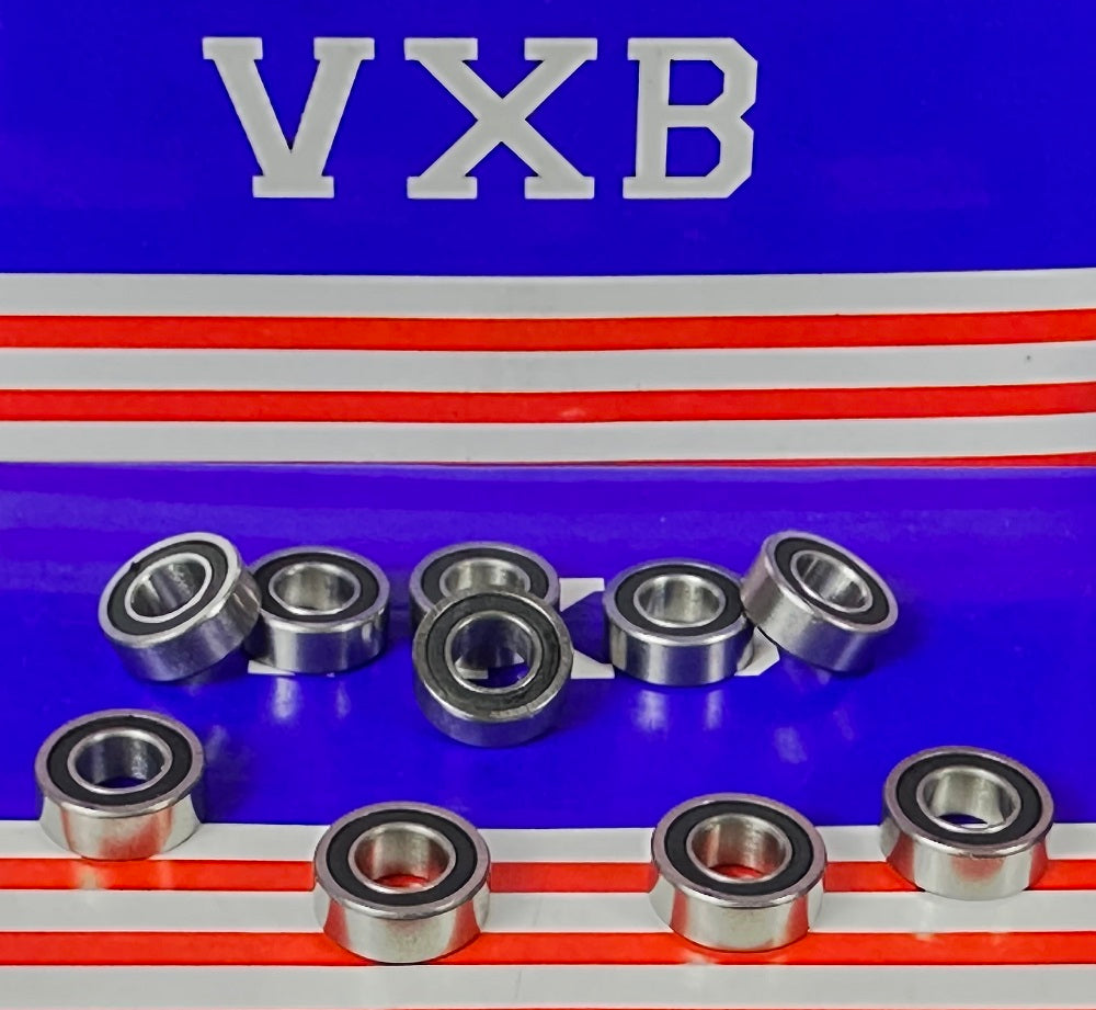 10-Pack Sealed Bearings R188-2RS 1/4x1/2x3/16 inch Miniature Bearings - fast shipping 🇺🇸