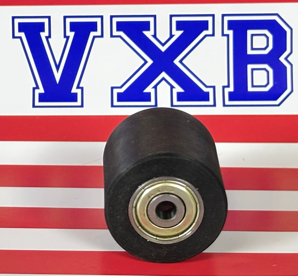 PU5x30x30ZZ Shielded Bearing - Black Polyurethane Tire 5x30x30mm - fast shipping 🇺🇸