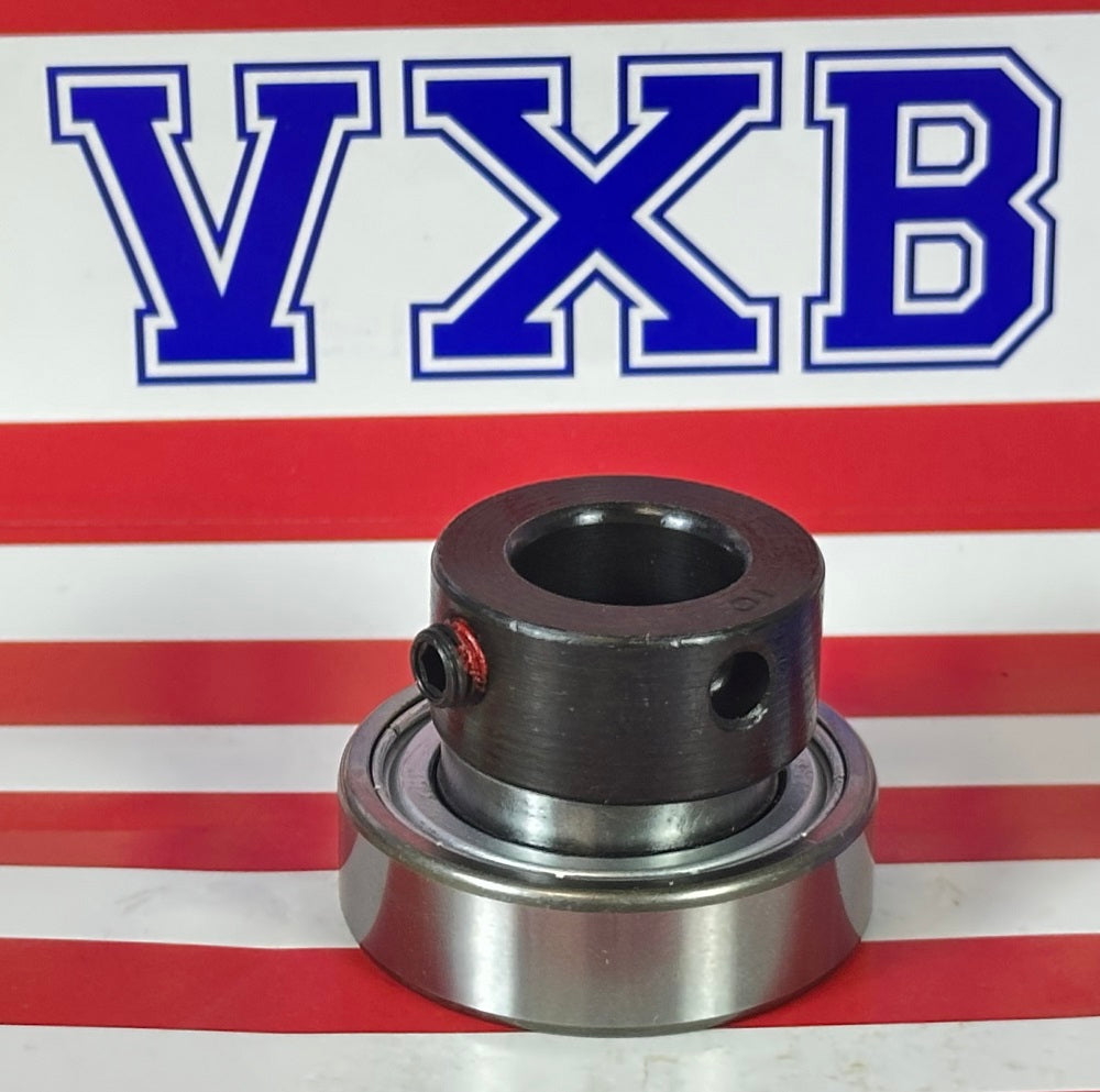 CSA202-10 5/8" Bore Cylindrical OD, Insert Bearing w/Locking Collar - fast shipping 🇺🇸