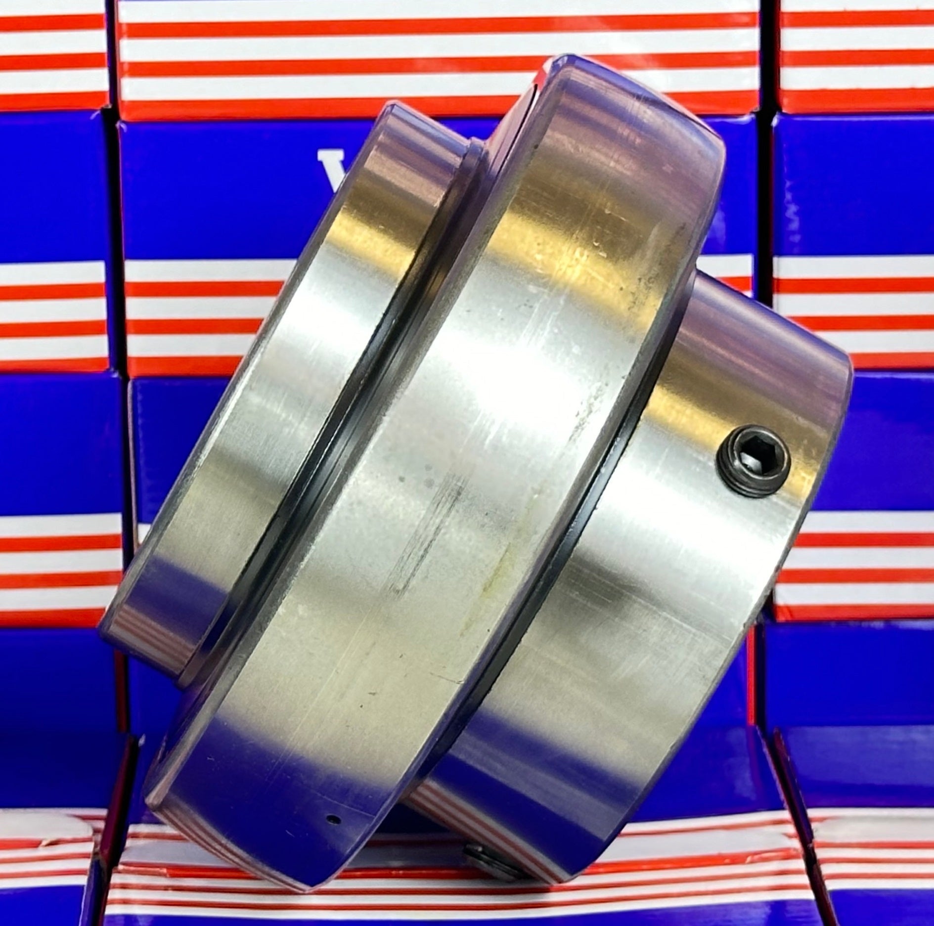UC218-56 Bearing Insert 3 1/2" Mounted - fast shipping 🇺🇸