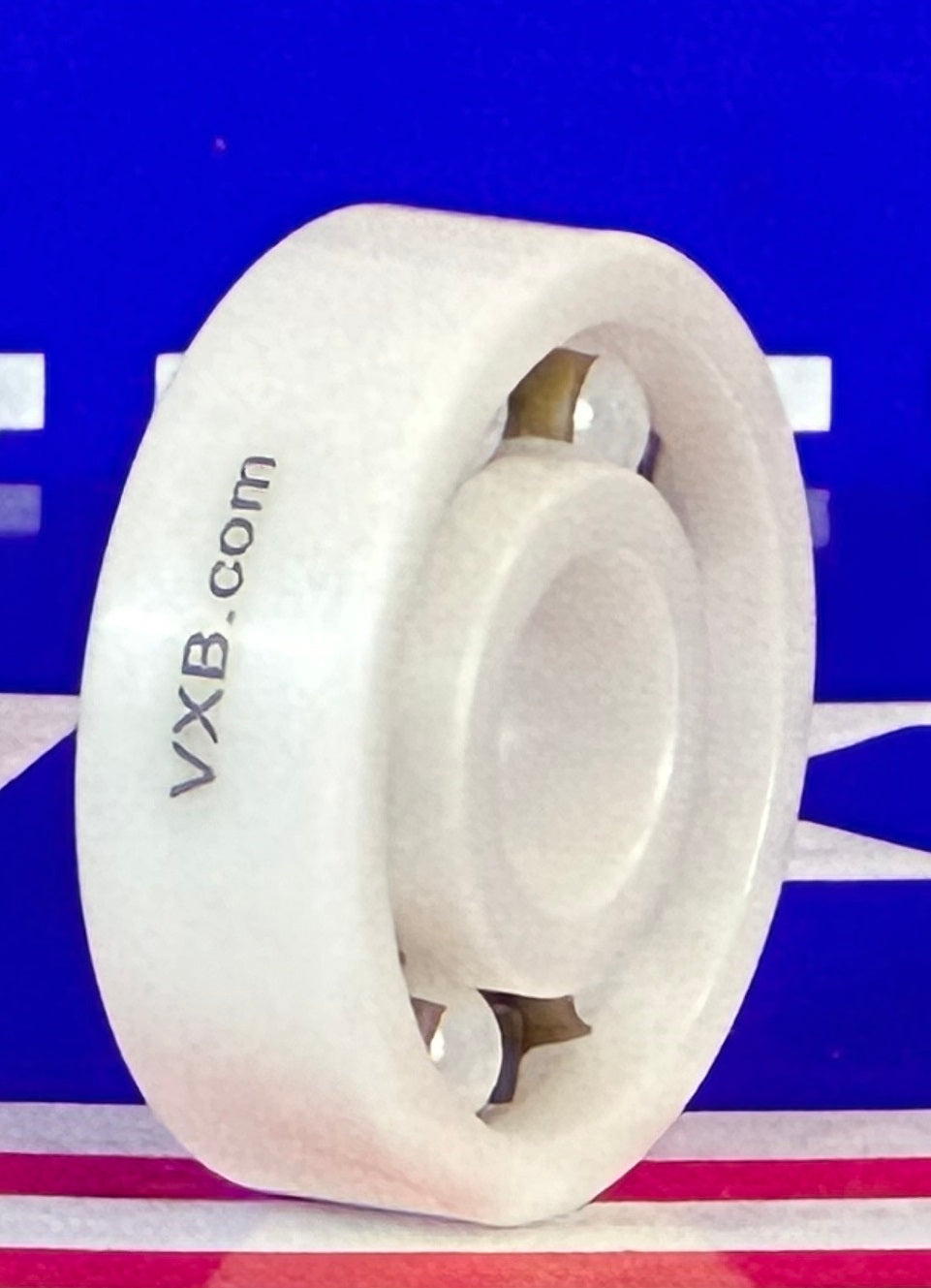 608-ZrO2 Full Ceramic Open Ball Bearing - Nylon Cage ID 8mm OD 22mm Width 7mm - fast shipping 🇺🇸