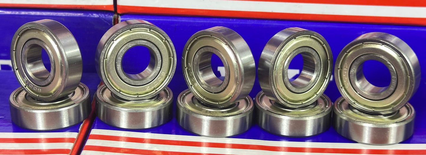 10-Pack 6001ZZ 12x28x8mm Shielded on Both Sides Ball Bearing - fast shipping 🇺🇸