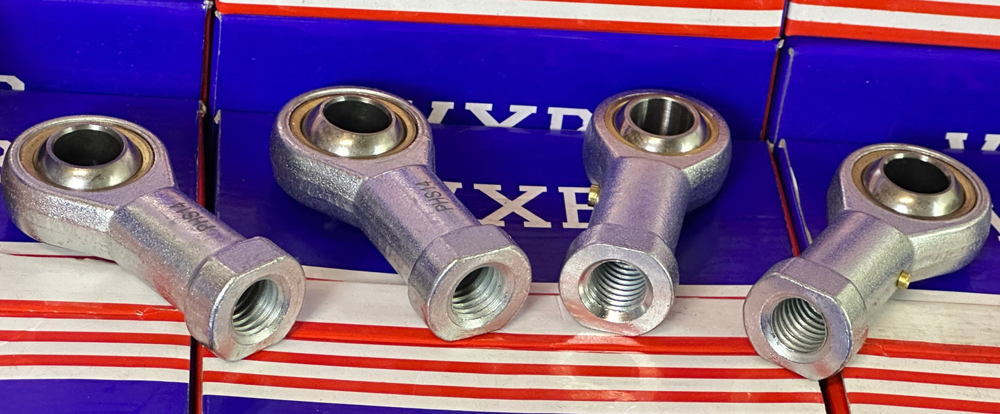 4 Female Rod End 14mm Bore PHS14 4 Right Hand 14mm Inner Bearing