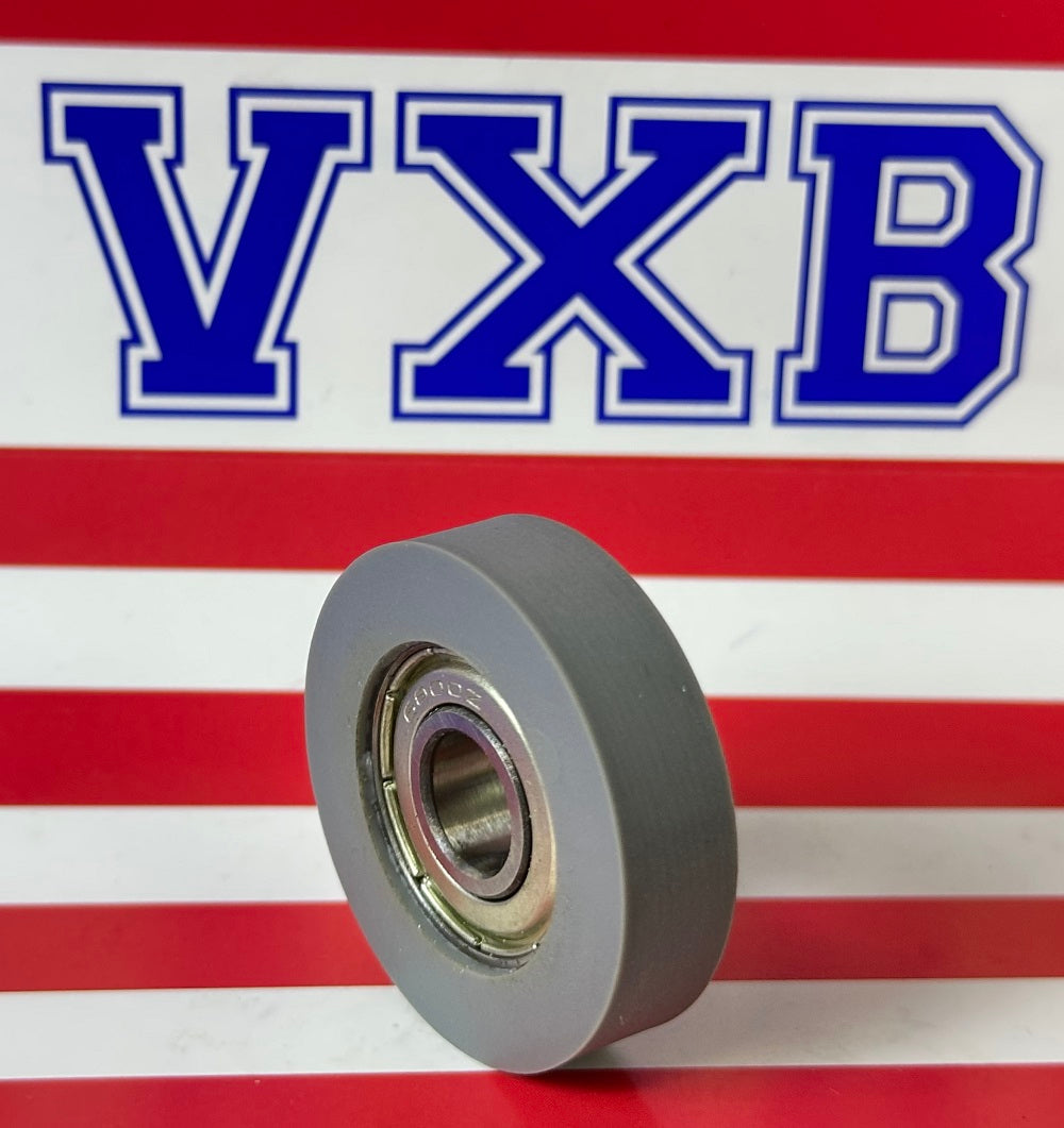 10x38x10mm PU Covered Ball Bearing - Sealed - Miniature - fast shipping 🇺🇸