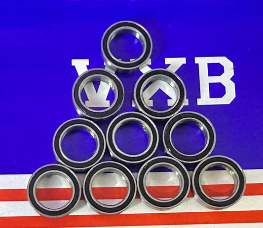 10-Pack Premium 6700-2RS Ball Bearings 10x15x4mm - Sealed - fast shipping 🇺🇸
