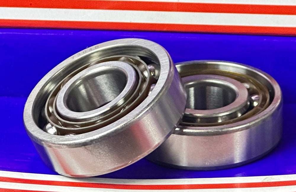 2-Pack Angular Contact Bearings 7304B 20x52x15mm - fast shipping 🇺🇸