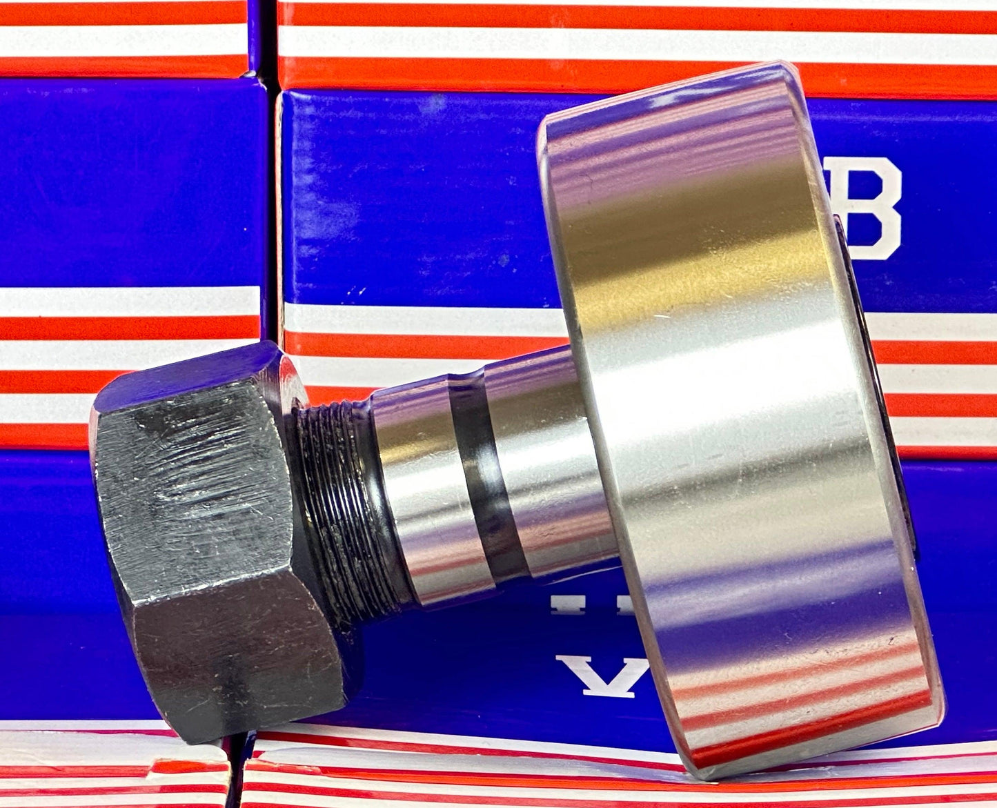 NUKR90 Track Roller Cam Follower Needle Roller Bearing 30x90x100mm - fast shipping 🇺🇸