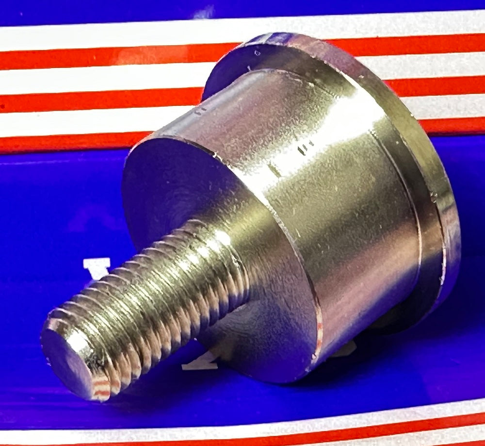 440 lbs Load Capacity Heavy Duty Machined Steel Ball Transfer Unit - M10 Threaded Bolt Bearing Transfer - fast shipping 🇺🇸