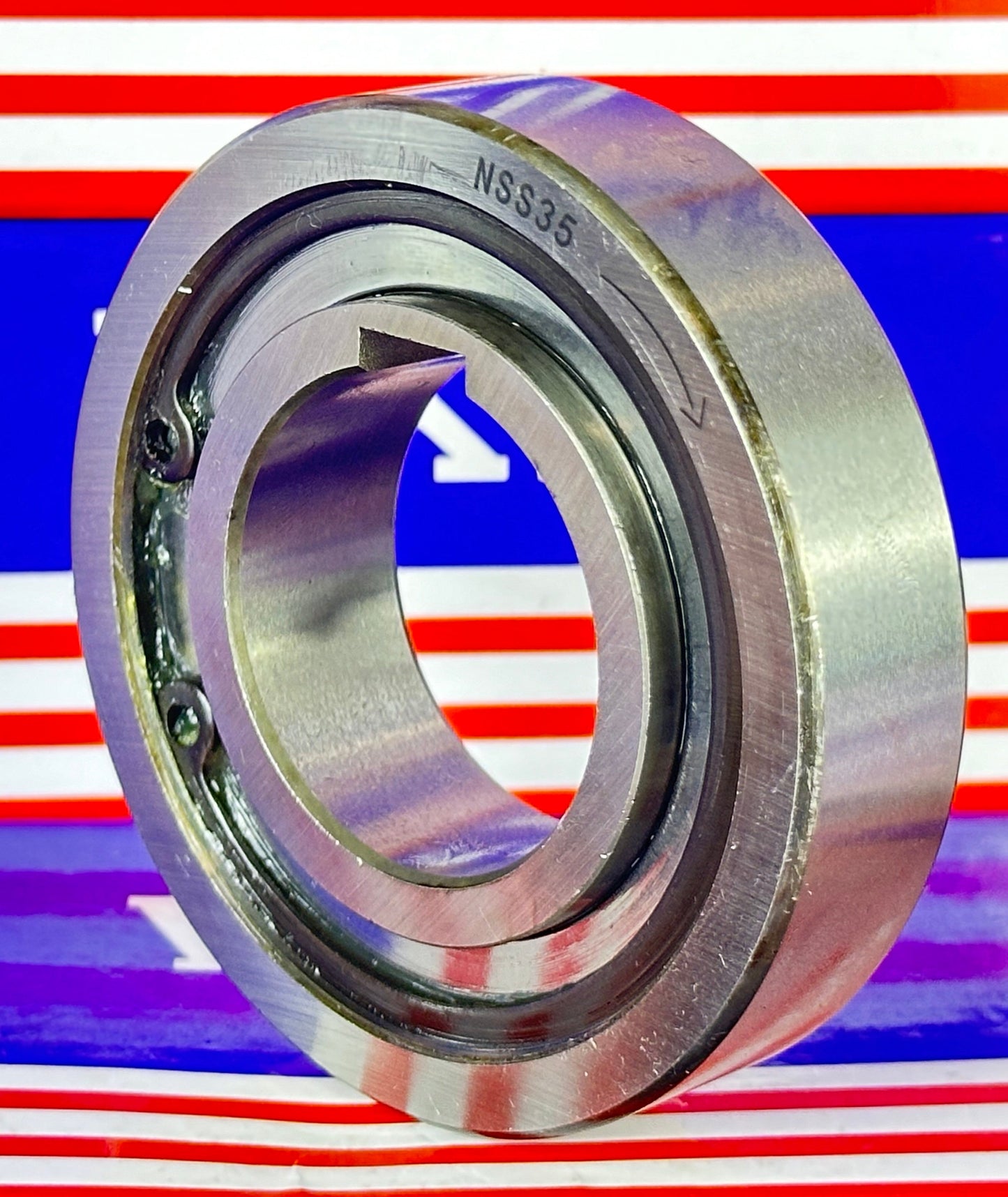 NSS35 One-Way 35x72x17 Bearing Support Required Backstop Clutch - fast shipping 🇺🇸