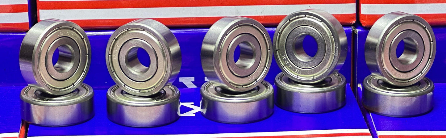 10-Pack 1614ZZ Bearings 3/8" x 1-1/8" x 3/8" - Miniature - fast shipping 🇺🇸