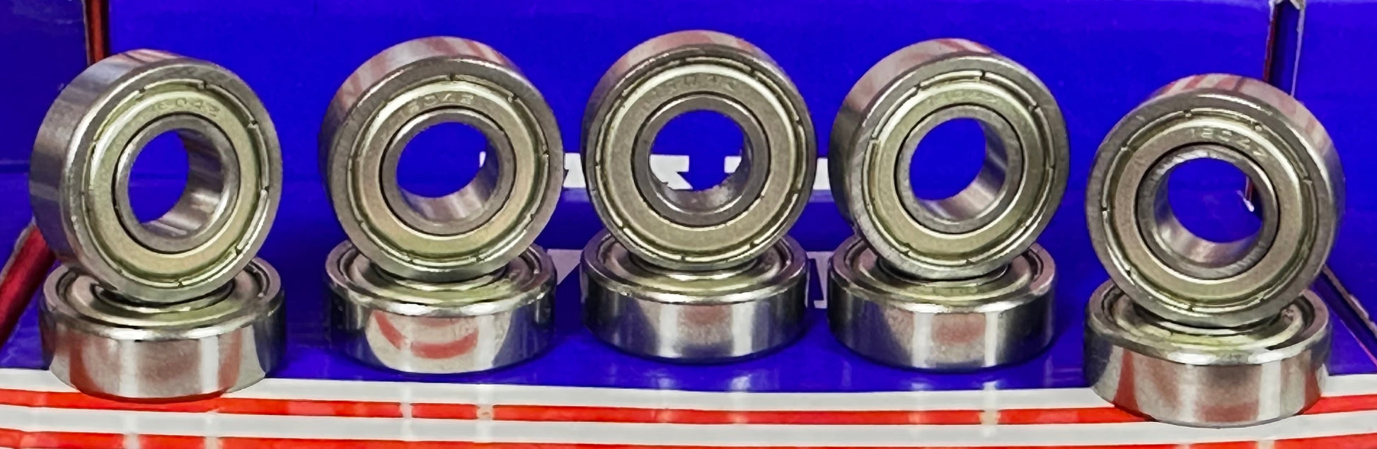 10-Pack Bearings 1604ZZ 3/8" x 7/8" x 9/32" - Miniature Bearings - fast shipping 🇺🇸