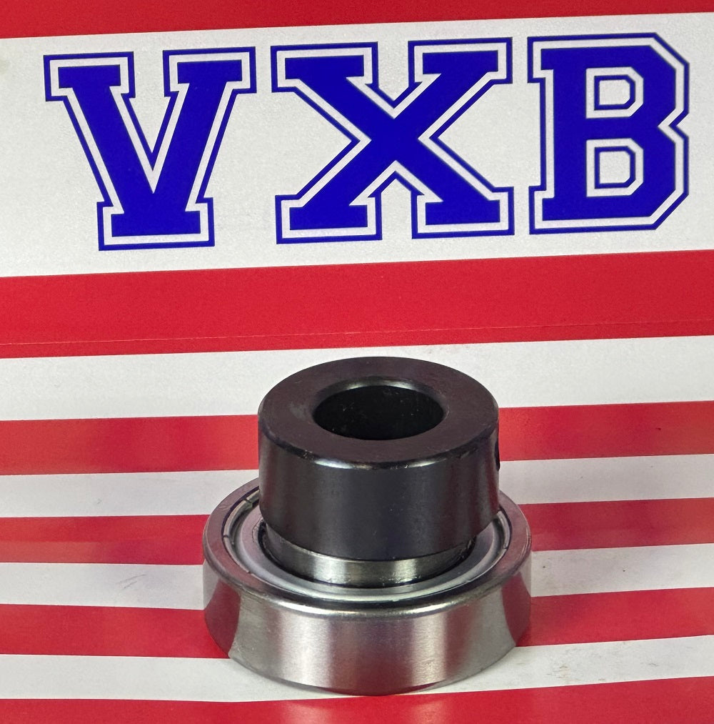 CSA202 - 15mm Bore Axle Bearing Insert Mounted Bearing w/locking collar - fast shipping 🇺🇸