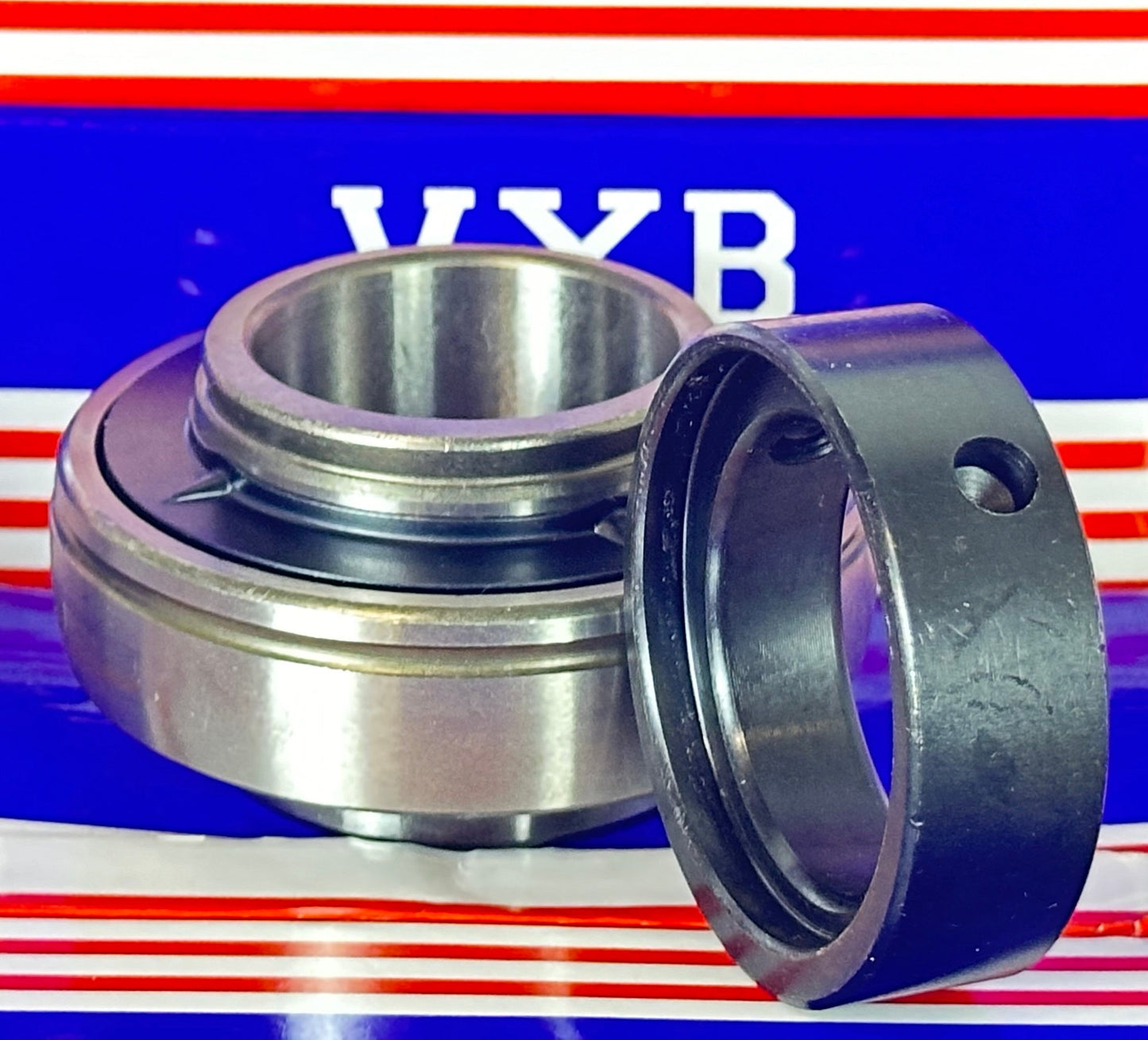 HC208 40mm Bearing Insert - eccentric collar 40mm Mounted - fast shipping 🇺🇸