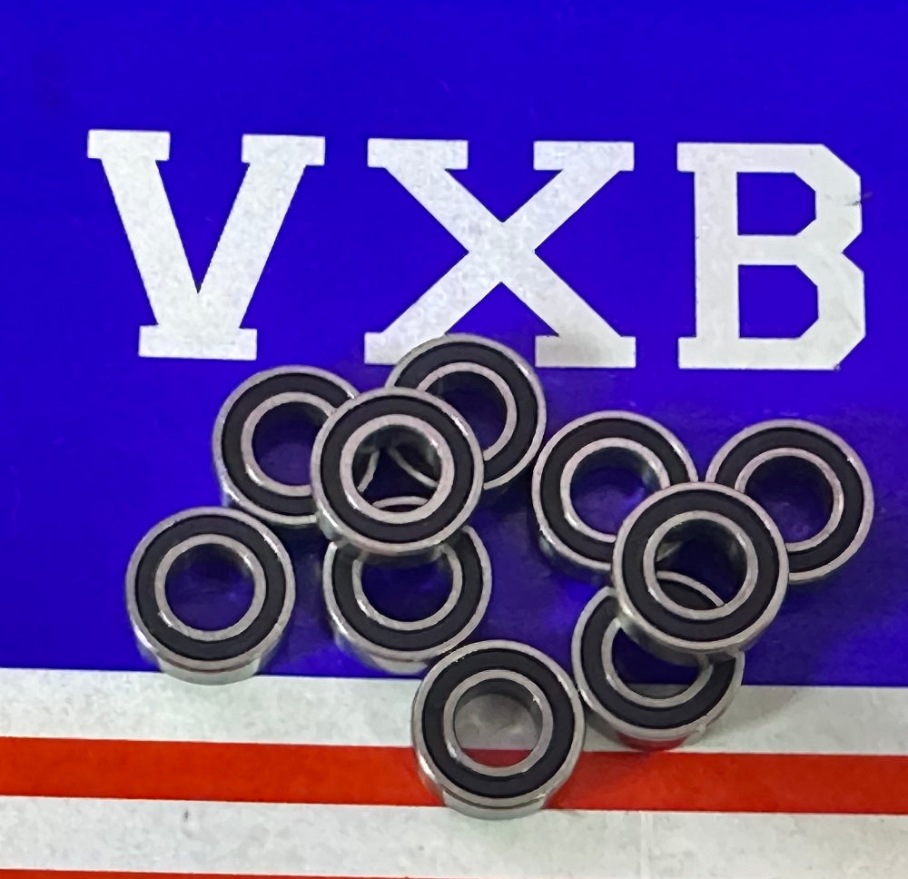 10-Pack Bearings 5x10mm Sealed 5x10x4mm Miniature - fast shipping 🇺🇸