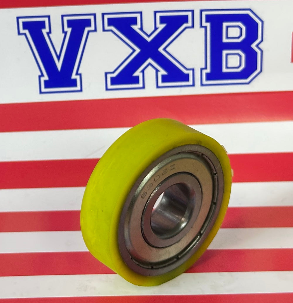 PU15x47x13ZZ PU Covered Bearing 15x47x13mm - Shielded - Miniature - fast shipping 🇺🇸