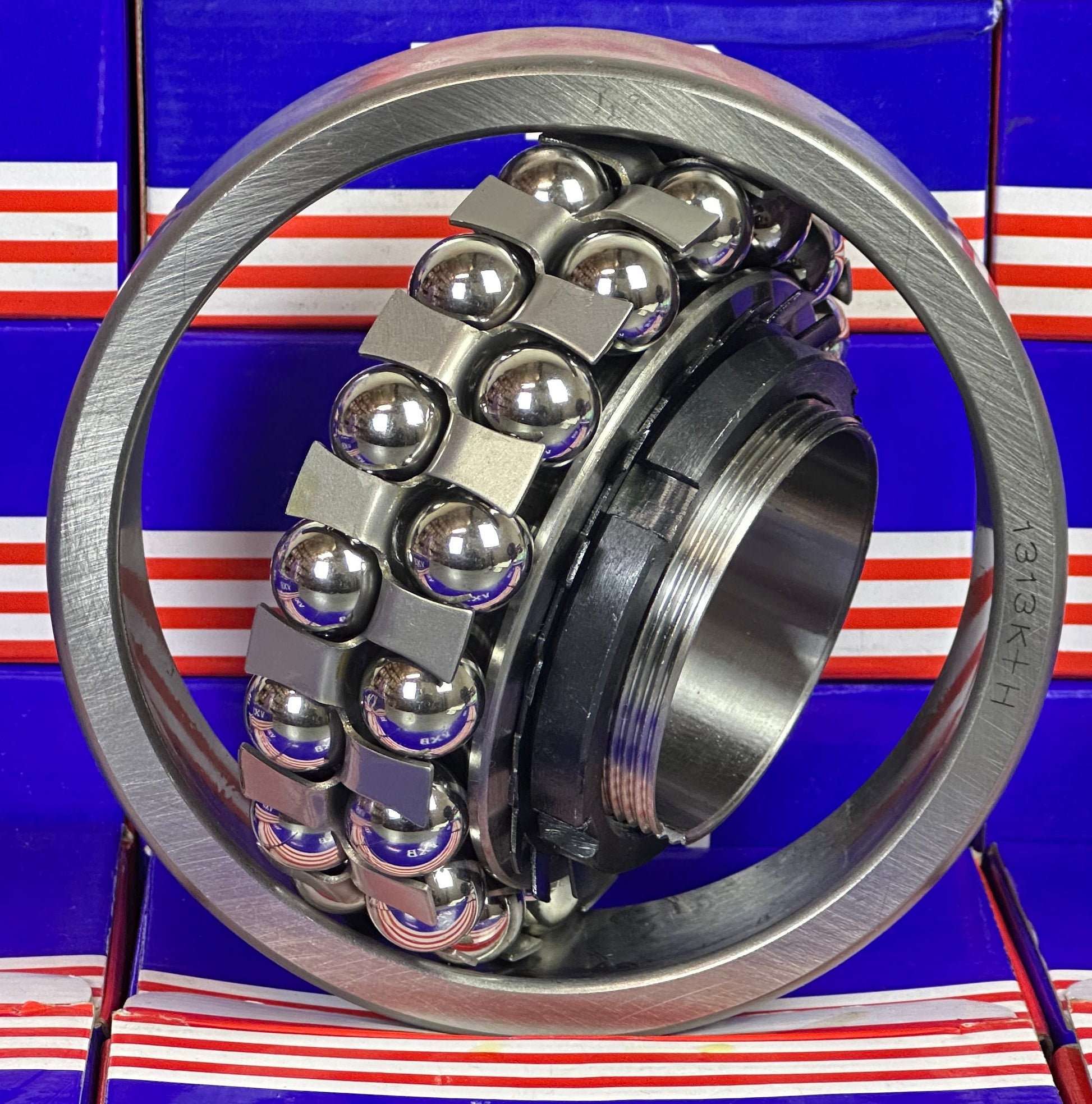 1313K+H Tapered Self Aligning Ball Bearing - Adapter Sleeve 60x140x33mm - fast shipping 🇺🇸