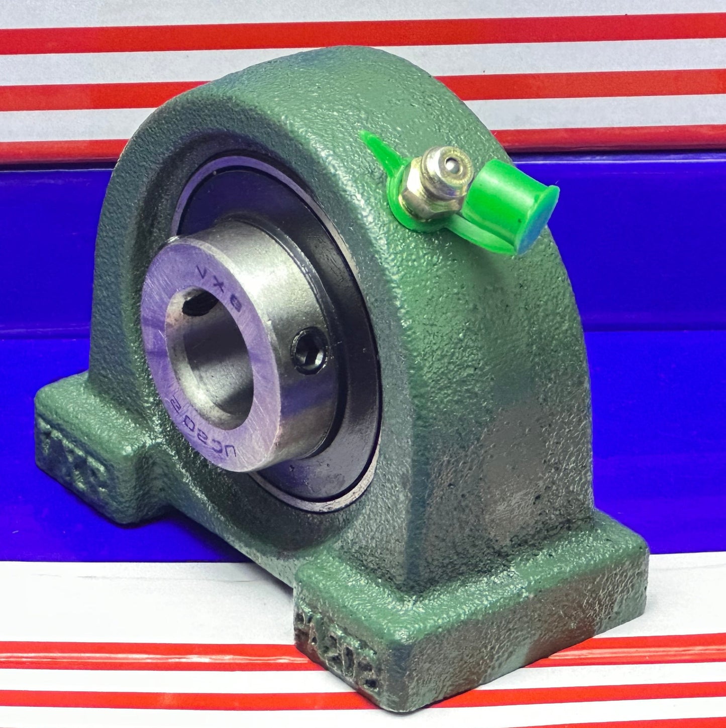 UCPA202 Bearing 15mm Set Screw Tapped Base Pillow Block Bearing - fast shipping 🇺🇸