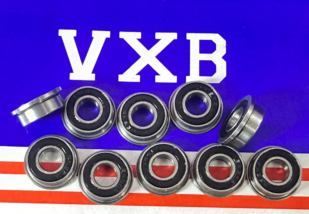 10-Pack Flanged Bearings F686-2RS 6x13x5mm - Sealed - Miniature - fast shipping 🇺🇸
