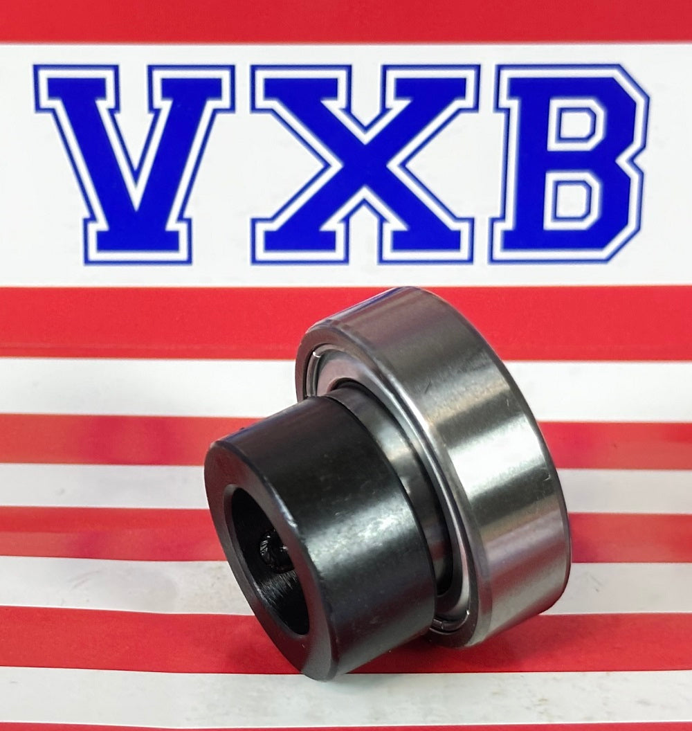 CSA203 17mm Bore Cylindrical Insert Bearing w/Locking Collar - fast shipping 🇺🇸