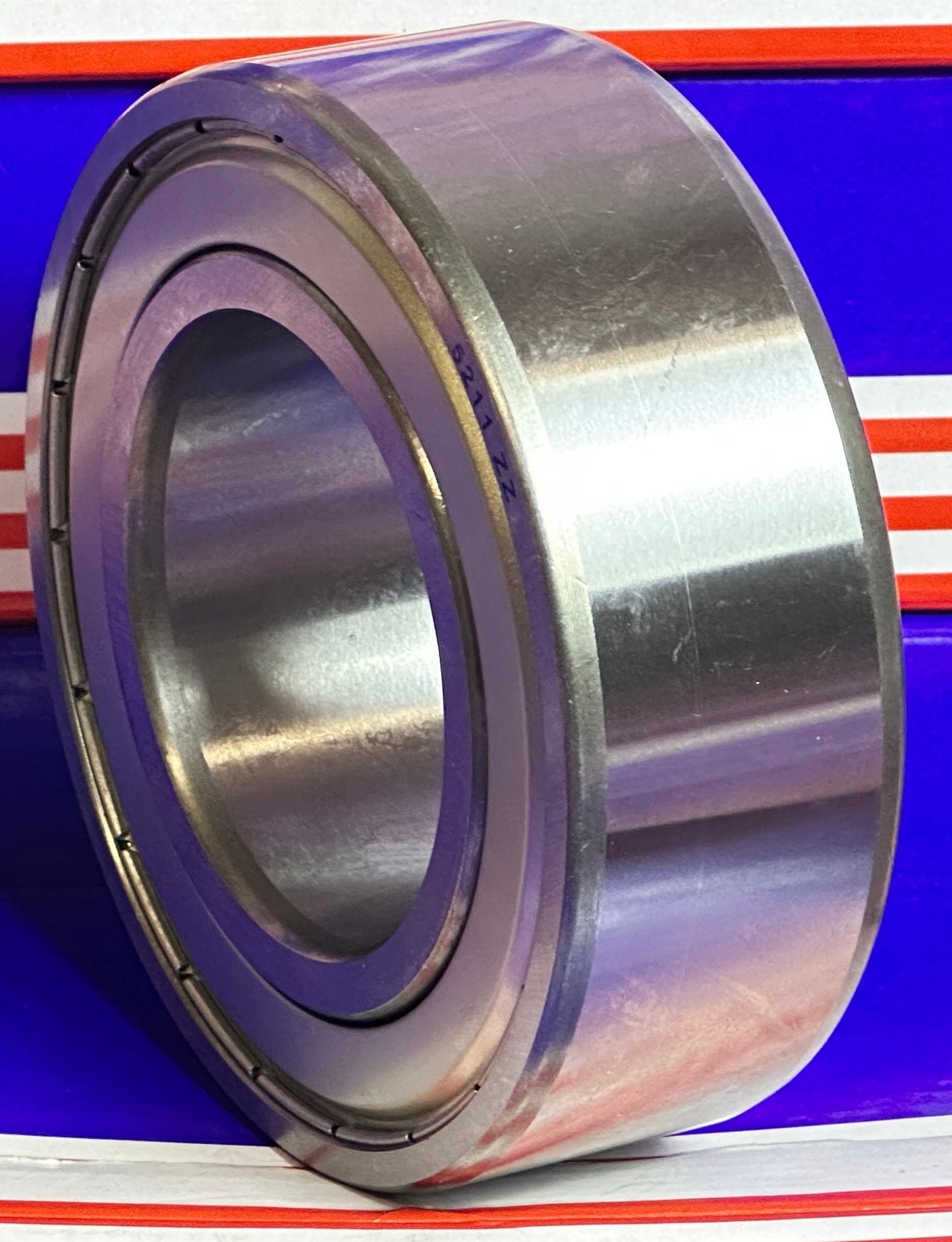 5211ZZ Angular Contact Bearing - Double Row - 55x100x33.3 Bearing - fast shipping 🇺🇸