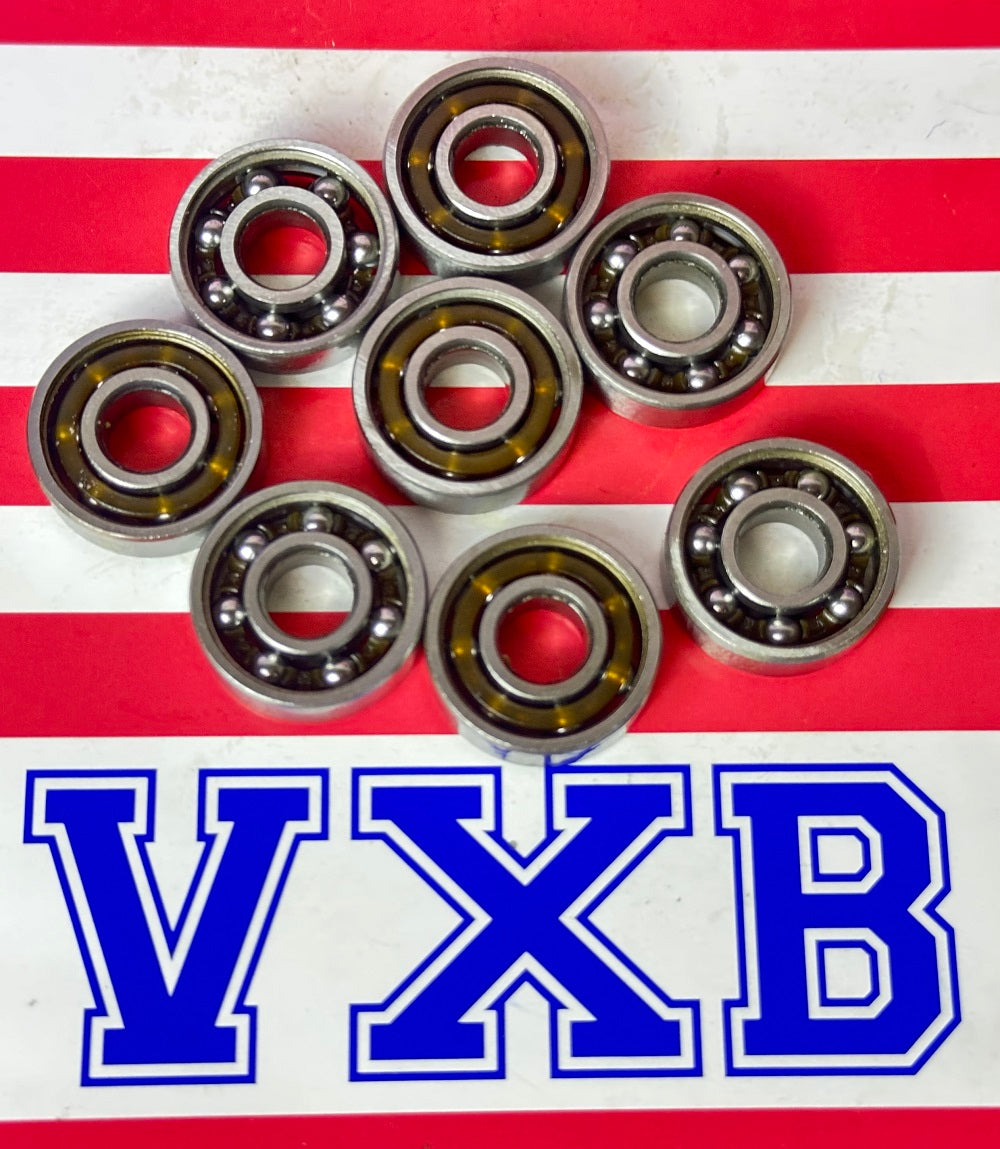 8 Skateboard Bearing Nylon Cage Open - fast shipping 🇺🇸
