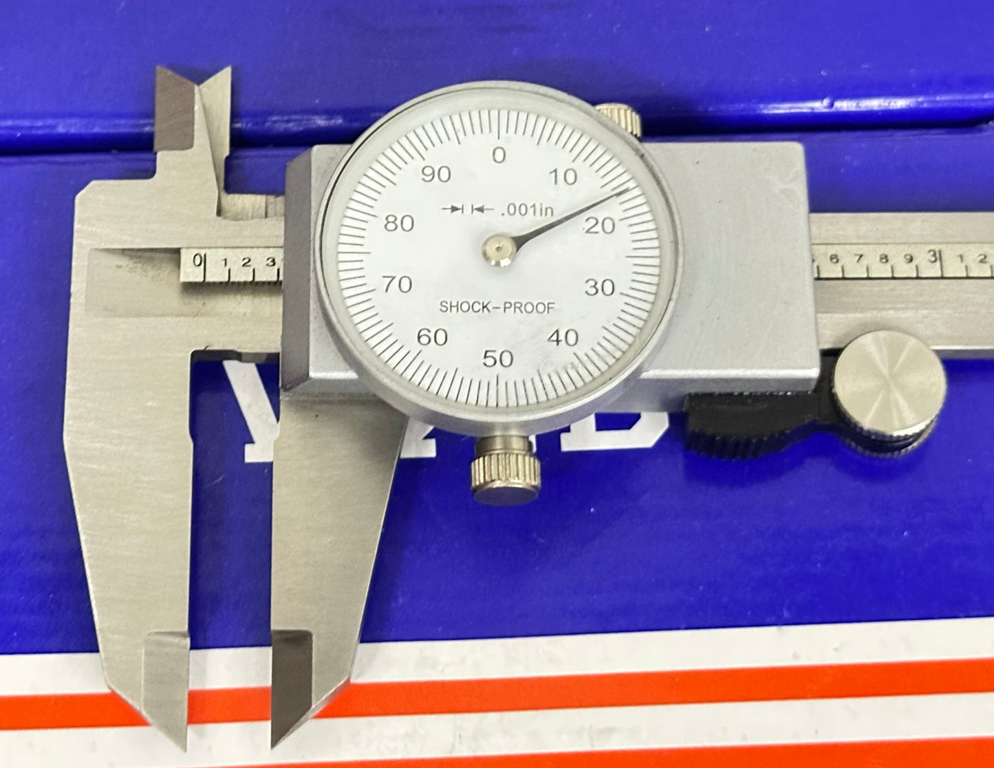 Old School Precision Dial Vernier Caliper Gauge Inch Measuring Tool 0-6" - fast shipping 🇺🇸