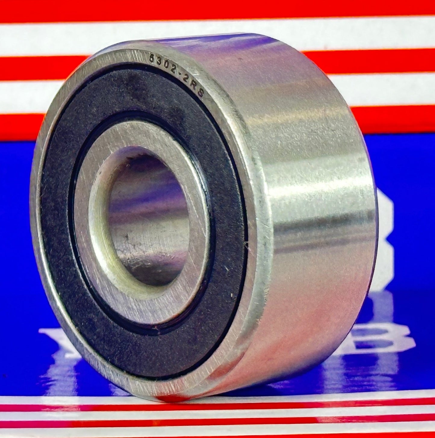 5302-2RS Angular Contact Bearing Sealed 15x42x19mm - fast shipping 🇺🇸