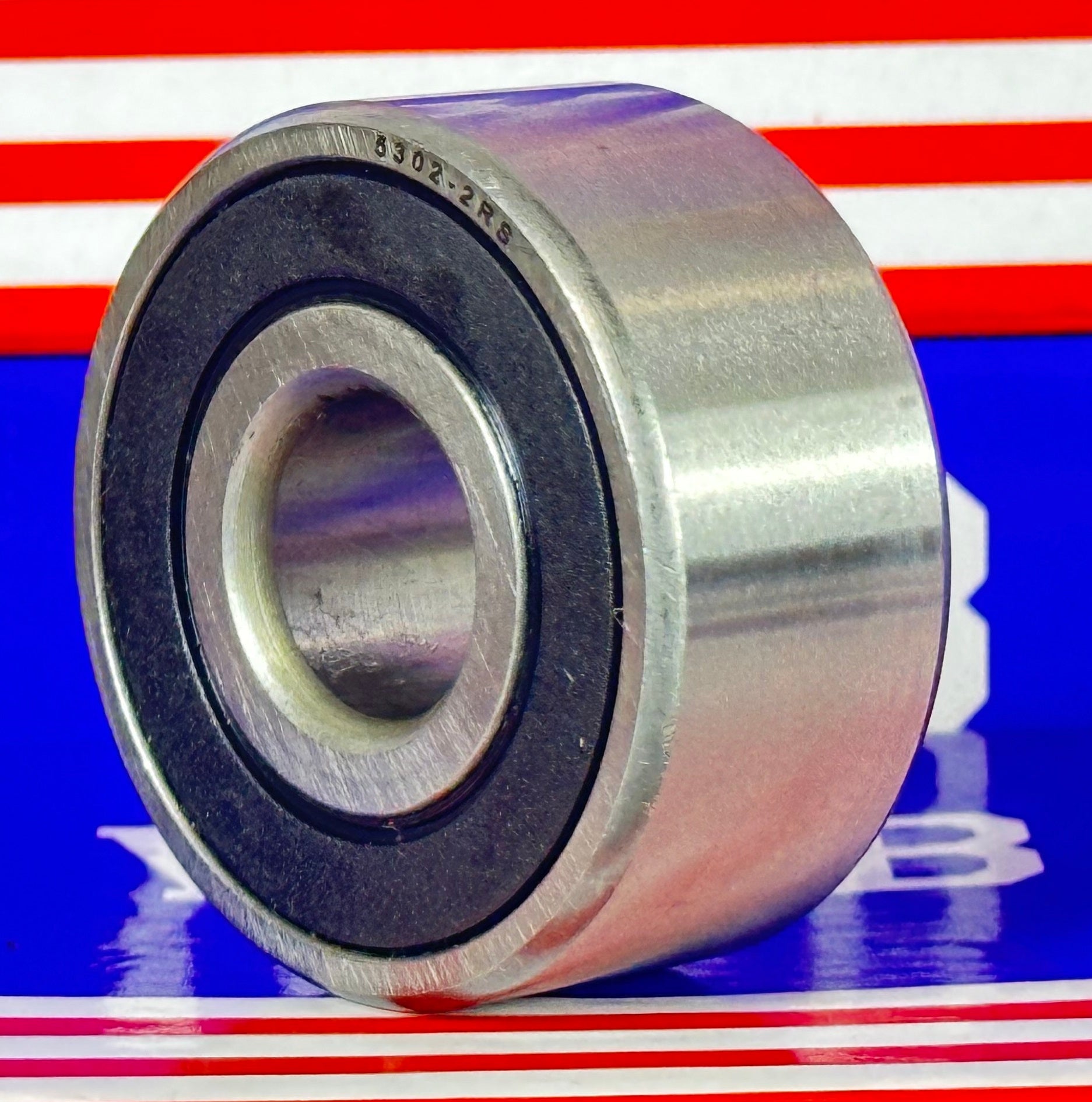 5302-2RS Angular Contact Bearing Sealed 15x42x19mm - fast shipping 🇺🇸