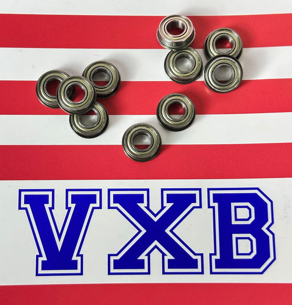 10-Pack Flanged Shielded Bearings 6x12x4 Miniature - fast shipping 🇺🇸