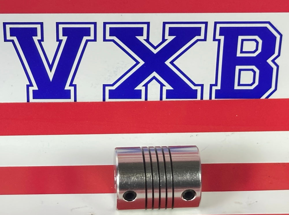 Flexible Parallel Aluminium Jaw Shaft CNC Coupling D19-L25-5x7MM - fast shipping 🇺🇸
