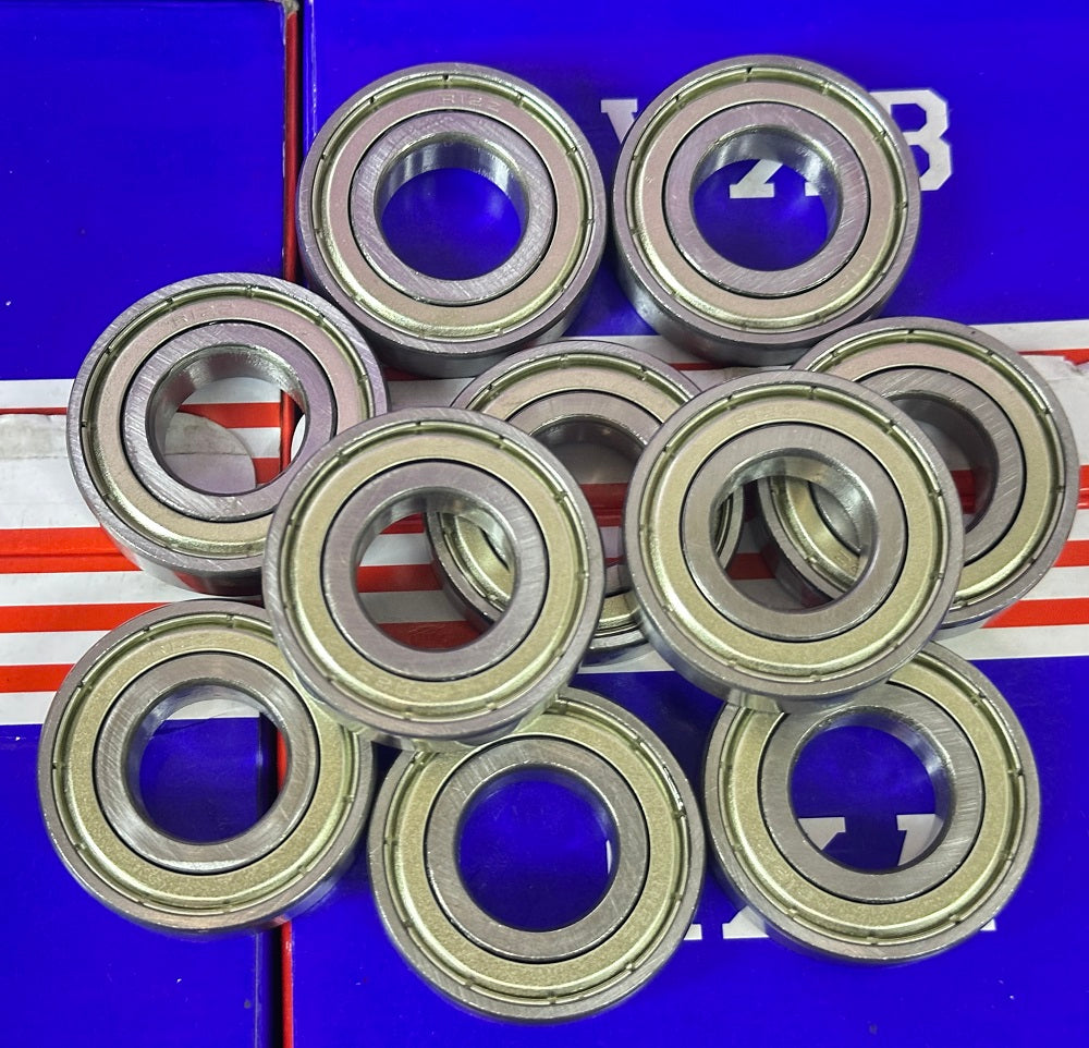 10-Pack Bearings R12ZZ 3/4" x 1-5/8" x 7/16" - fast shipping 🇺🇸