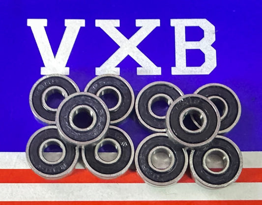 10-Pack Sealed Bearing R3-2RS 3/16" x 1/2" x 0.196" - Miniature Bearing - fast shipping 🇺🇸