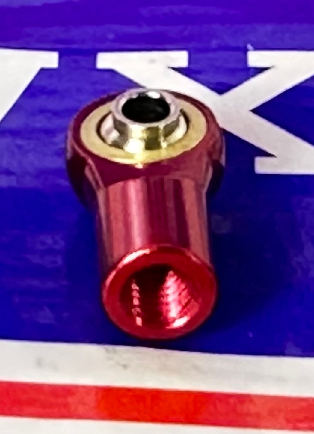 Female Rod End 4mm Red PHS4 Right Hand Mini Heim Joint - fast shipping 🇺🇸