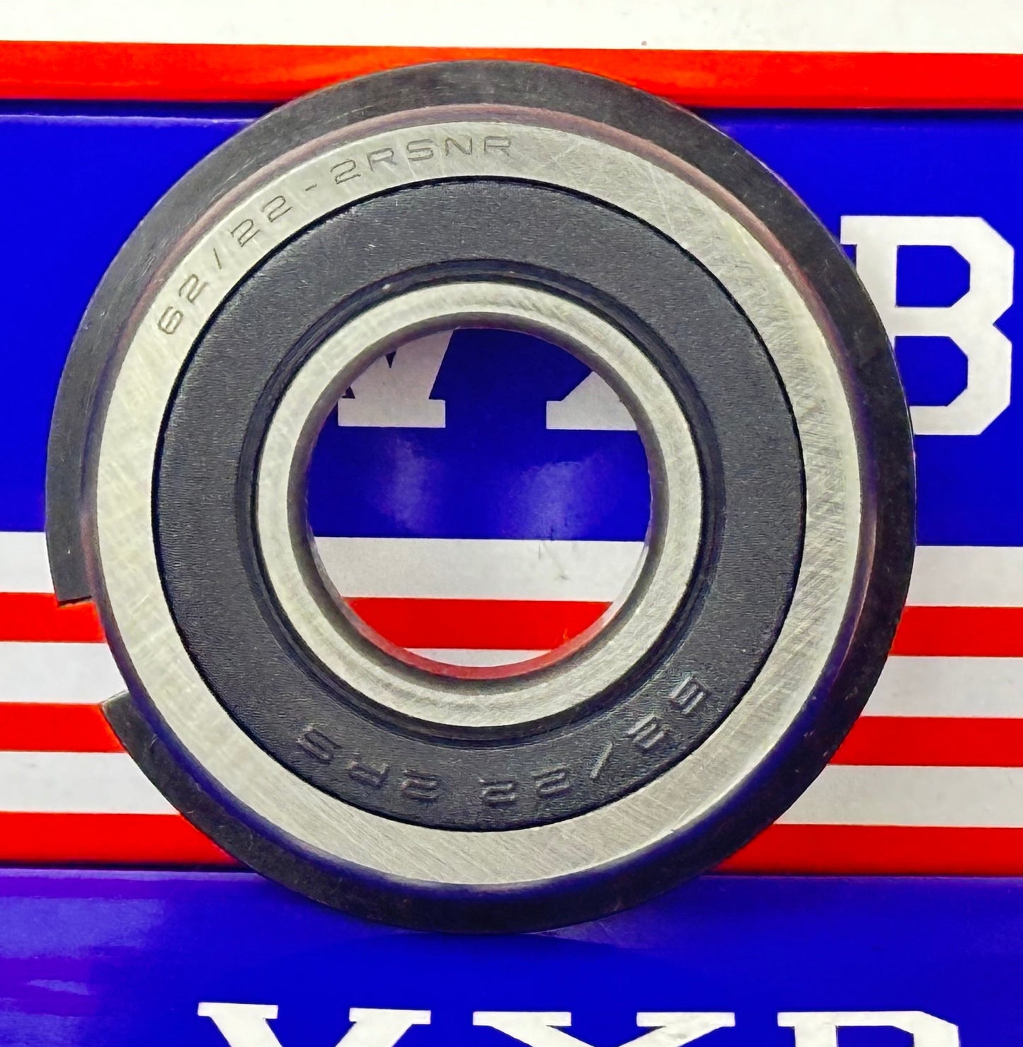 62/22-2RSNR Sealed Bearing - Snap Ring 22x50x14mm - fast shipping 🇺🇸