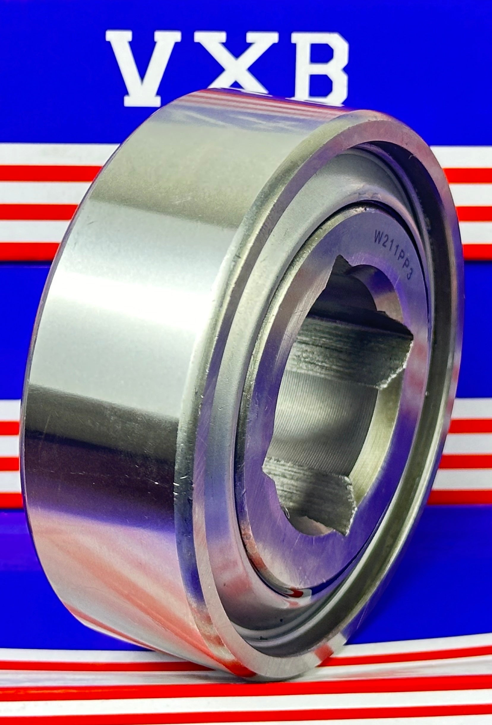 W211PP3 Two Triple Lip Seals Square Bore 1-1/2" Bore Bearing - fast shipping 🇺🇸