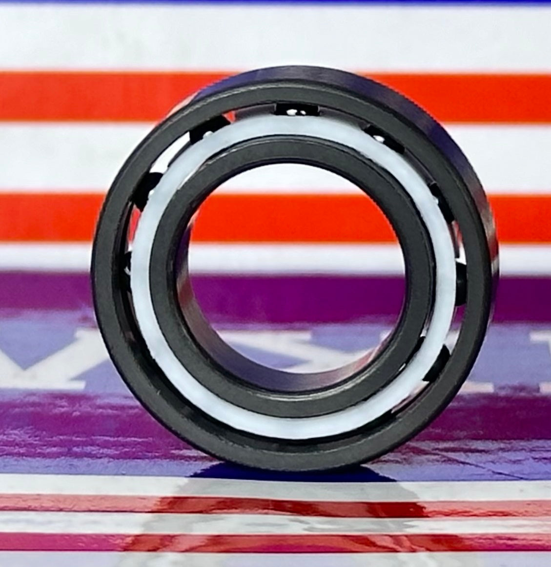 61801 Full Ceramic Bearing Si3N4/PTFE 12x21x5mm - fast shipping 🇺🇸