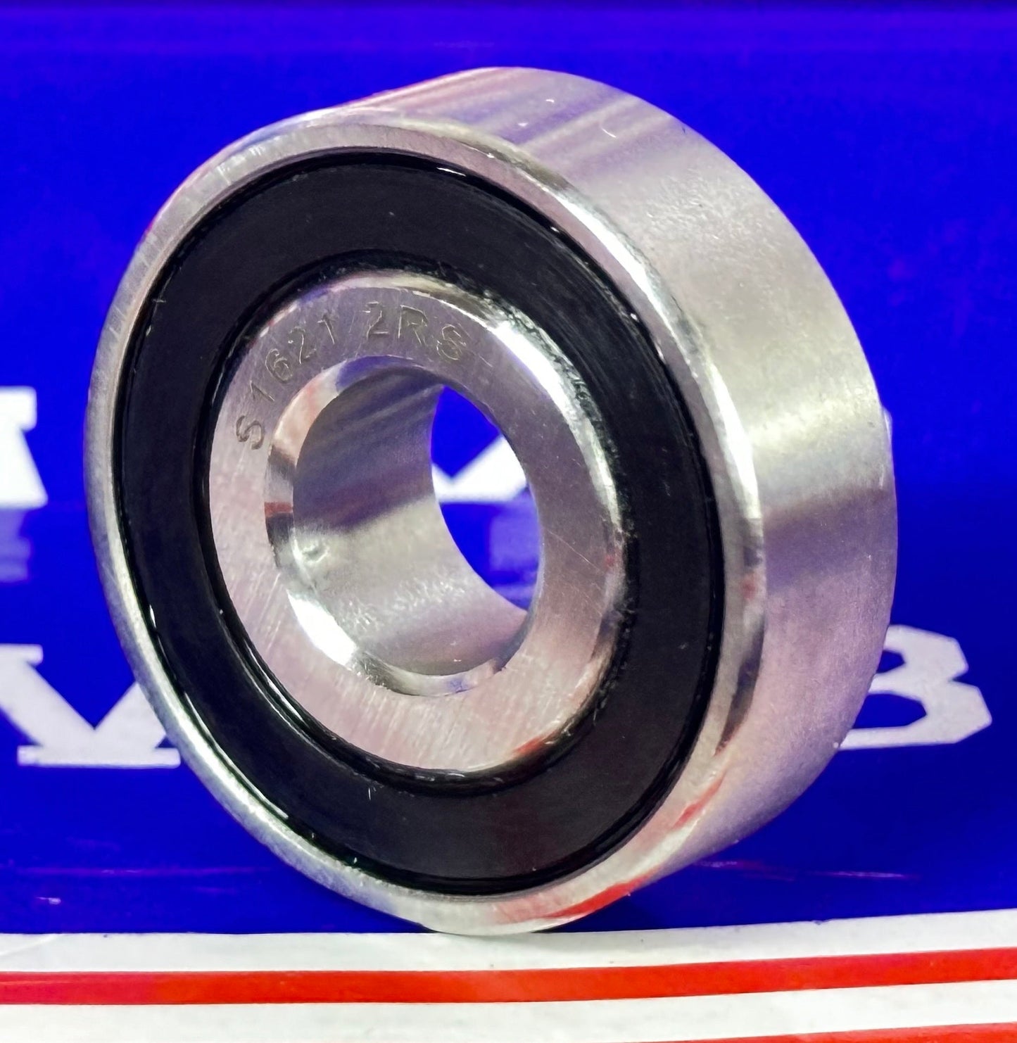 S88621-2RS Bearing Stainless Steel Sealed 1/2x1 3/8x7/16 inch Bearing - fast shipping 🇺🇸