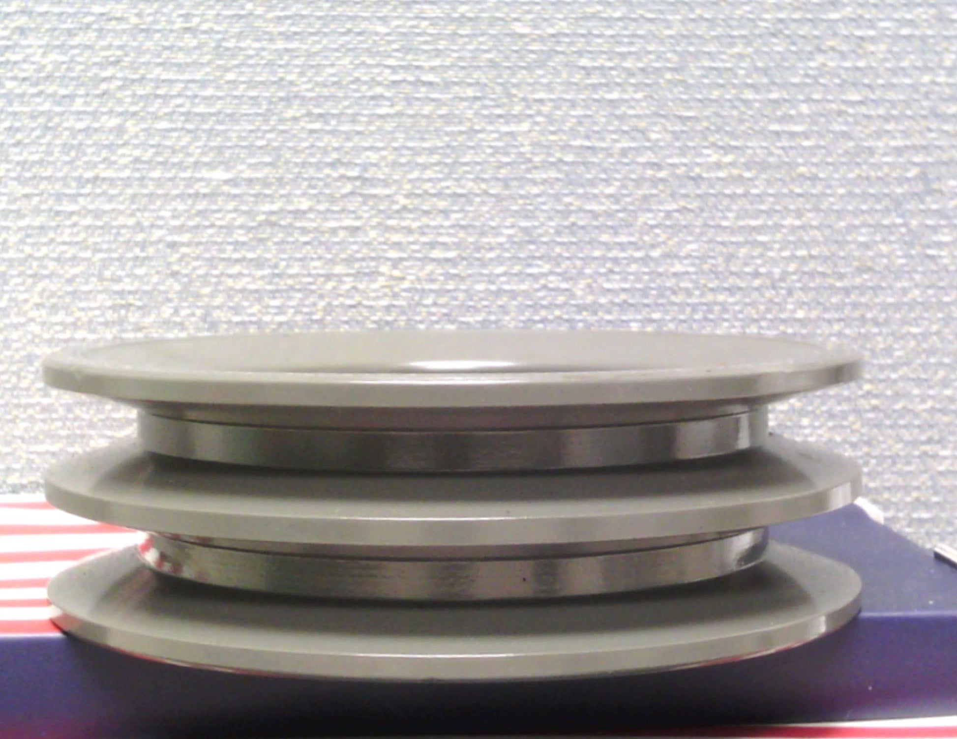 2AK46 H Bushing Solid Sheave Pulley - 4.6" OD Double Groove Pulley 2AK46H for V-belts size 4L, A, AX, 2AK46H (OD 4.6" ) - fast shipping 🇺🇸