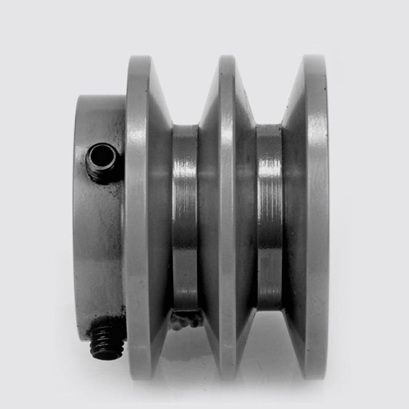 2BK25 1" Bore Solid Sheave Pulley - 2-1/2" (2.50") OD , Hex set screws for V-belts size, 5L 2BK25-1" - fast shipping 🇺🇸