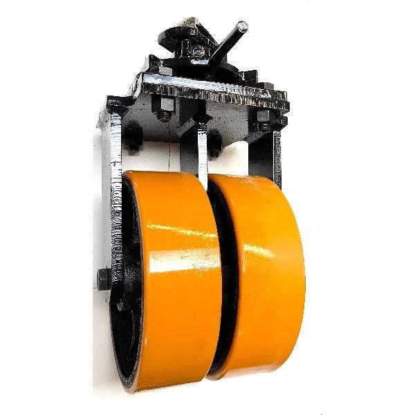 3.6 Ton Load Capacity SCDW8 Dual Wheel Rigid 8" Container Caster - fast shipping 🇺🇸