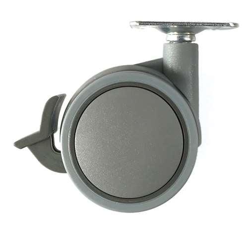 3" Caster Wheel 88 Lbs - Polypropylene Top Plate - fast shipping 🇺🇸