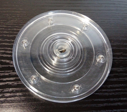 3" Dia. clear acrylic AS11 Lazy Susan Turntable Bearing - fast shipping 🇺🇸