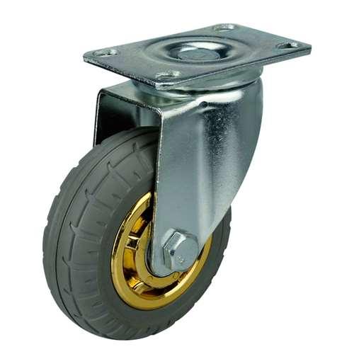 3" Caster Wheel - Rubber Top Plate - fast shipping 🇺🇸